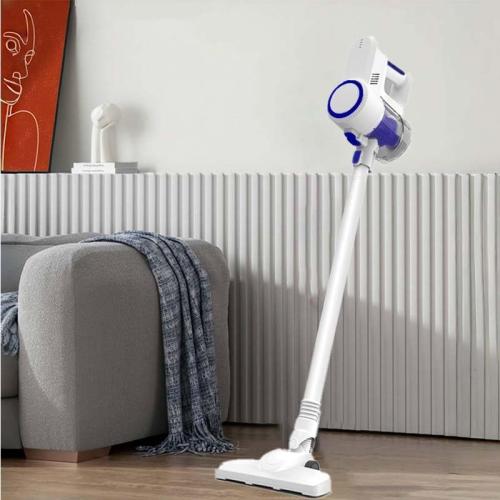 YKYI Cordless Vacuum Cleaner, 40KPa/450W/50Mins/3 Modes, Cordless Stick Vacuum with LED Display & Foldable Lightweight Design(Blue)