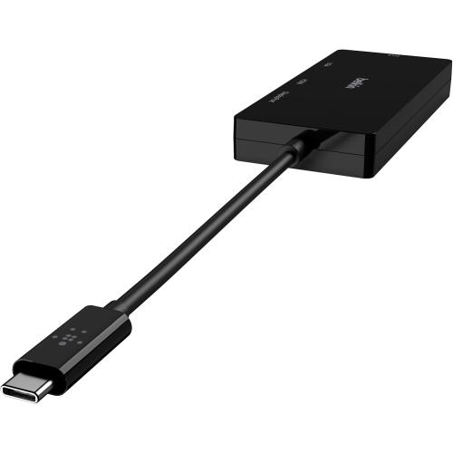 Belkin Adpt,Usbc-Hdmi,Vga,Dvi,Dsplypt,Blk