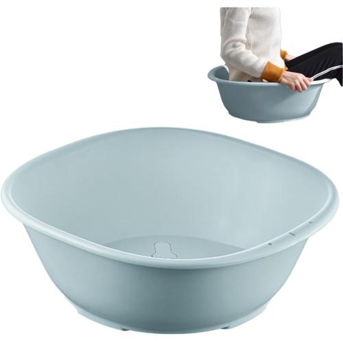Sitz Bath for Hemorrhoids,Sitz bath tub,Sits Bath Kit for Women Men,Wider Seating Area, Deeper Bowl (green)