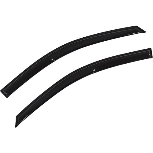 Window Visors Rain Guards Deflectors - 4-Pack Side Window Deflector Vent Shade for Car Windows Tape-On Outside Mount Acrylic Sun Rain Guard Replacement for Accord 4-Door Sedan 2003-2007