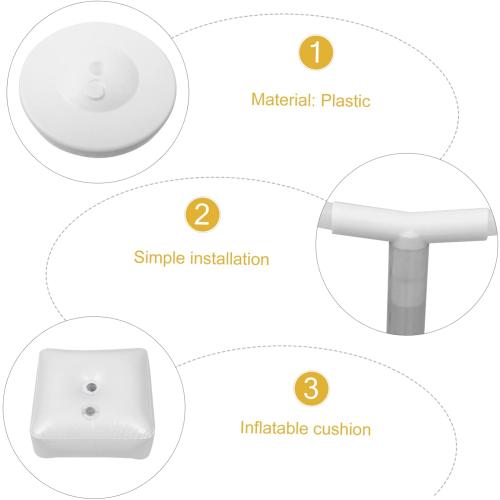 Generic 1set Balloon Arch Kit Round Frame and Water Fillable Bases Easy to Assemble Stand for Party Decorations Wedding and Events Reusable Holders