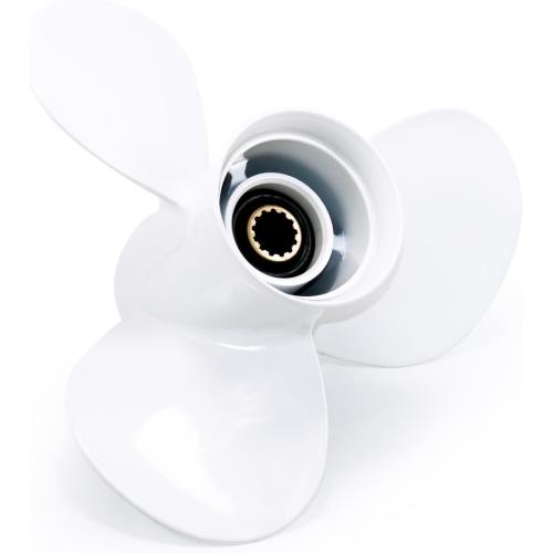 CAPTAIN 11x15 Propeller fit Yamaha Outboard Engine T25HP F30 40HP F40 48HP 50HP F50 55HP 60HP F60, 13 Tooth Spline OEM 69W-45943-00-EL Aluminum Outboard Propellers
