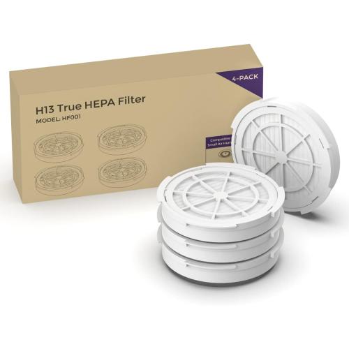 1-Year Pack Air Purifier Replacement Filter for AP001R, True HEPA Filter, 4 Pack
