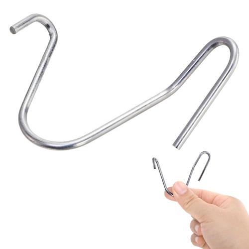 ZENFUN 250 Pcs T-Post Wire Clip Galvanized Steel Fence Clips, Convenient Pre-Cut Wire Ties, Rust Resistant T Post Fence Clips for Securing Wire Garden Farm Highway Sport Fences