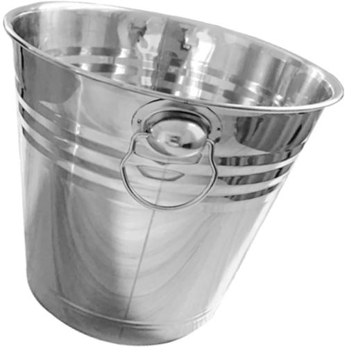 SILVER Beer Bottle Bucket Ice Beer Bucket Bar Supply Stainless Steel Ice Cube Container Party Wine Holder