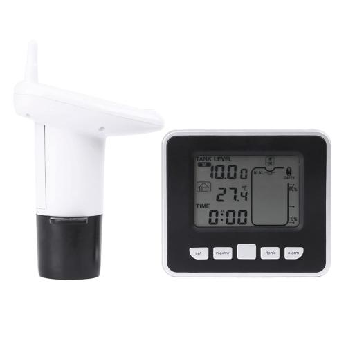 Ultrasonic Water Level and Depth Sensor for Indoor Use with Digital Temperature Display Multi Function