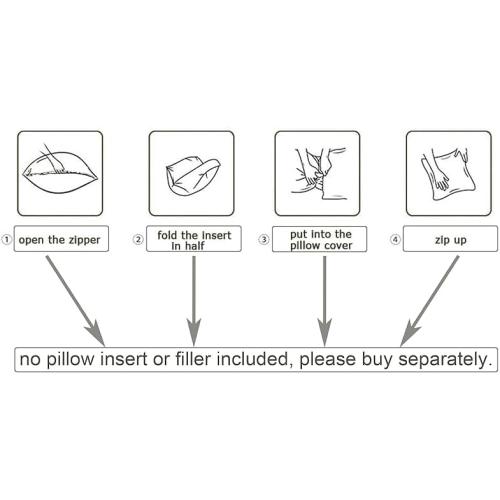 Outdoor Christmas Lumbar Pillow Covers Snowflake 12x20 2 Pack, Red Christmas Throw Pillow Covers for Porch Garden Couch, Winter Lumbar Pillow Cases Without Fillers