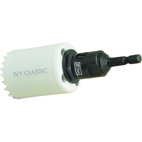 IVY Classic 28112 Hole Saw Arbor Adaptor, Adapts 1/2-Inch - 20 thread to 5/8-Inch - 18, 1/Card, Metallic