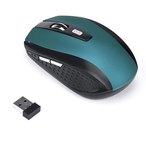Mouse 2.4GHz wireless mouse USB receiver game console for PC notebook desktop mouse notebook computer gray
