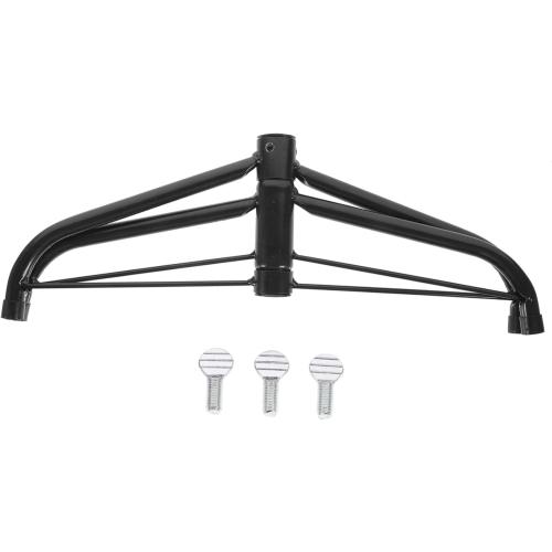 35cm Artificial Christmas Tree Stand Holder Base Sturdy Metal Construction for Storage Blackish Green