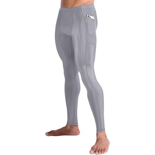 Size 2XL CompressionZ Men's Compression Pants for Workout, Sports|Base Layer Running Tights Leggings