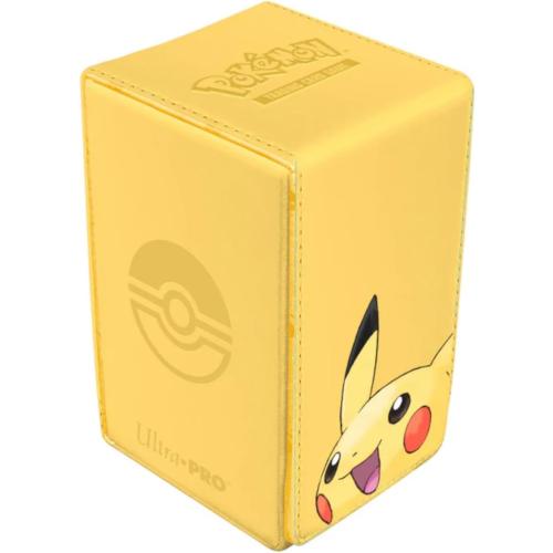 Ultra Pro | Pokemon: Pikachu Alcove Tower Deck Box | Trading Card Game Accessory