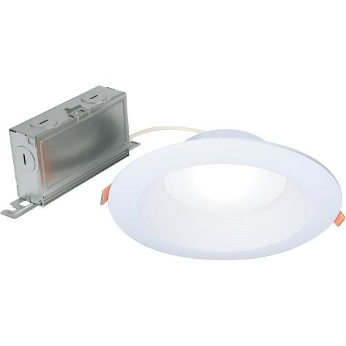 HALO LT 6 in Canless LED Recessed Indoor/Outdoor Dimmable Ceiling Downlight, Wet Location Rated, Selectable Color Temperature, 2700K-5000K, 750 Lumens, Wet Location - LTC608FS5B