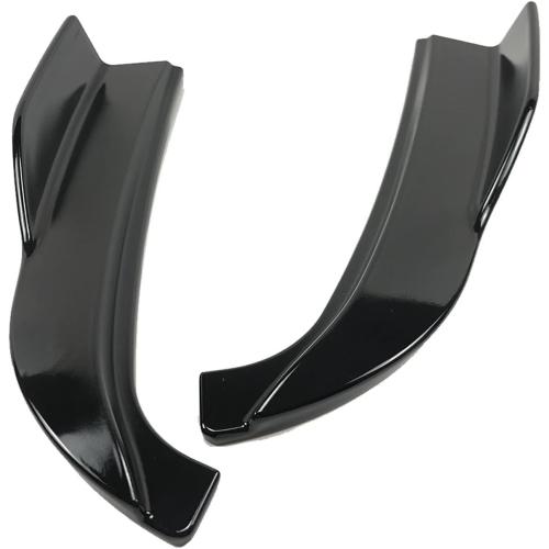 Car Side Skirt Extension Splitter A Pair Compatible For Jeep Grand Cherokee SRT/SRT8/Trackhawk 2012-2021 Plate Lip Bumper Winglet Body Kit(Wet Carbon Fiber)