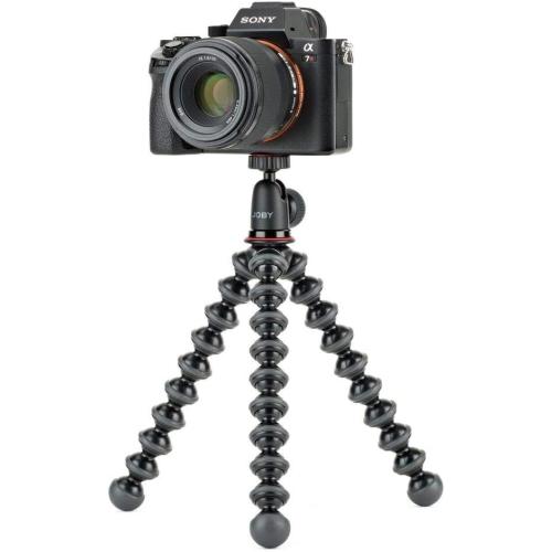 Joby GorillaPod Compact Tripod Kit with Ballhead for Mirrorless Cameras up to 2.2 lbs. Black/Charcoal.