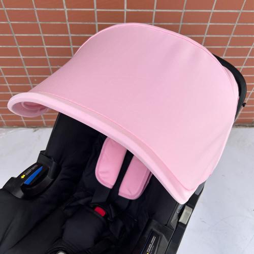 Color Light Pink Stroller Replacement Accessories Canopy, Protection Shield, Textile Sun Shade Compatible with Doona Car Seat & Stroller (Light Pink)