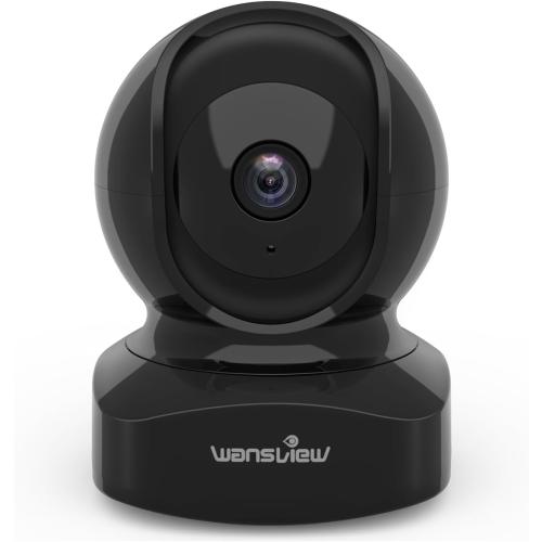 Wireless Security Camera, IP Camera 1080P HD Wansview, WiFi Home Indoor Camera for Baby/Pet/Nanny, Motion Detection, 2 Way Audio Night Vision, Compatible with Alexa, with TF Card Slot and Cloud