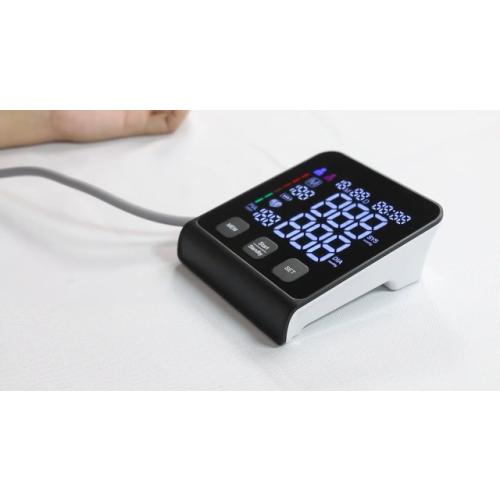 FDA-Cleared Blood Pressure Monitor, FSA&HSA Eligible Home & Travel BP Machine, Adjustable Wide-Range Cuff for Seniors & Pregnancy, Stores Previous Readings, Accurate Daily Health Tracking | Large LED Backlit Display Blood Pressure Machine FSA&HSA Eligible Adjustable Wide-Range Cuff 3*199 Sets Memory USB-C/4 AAA