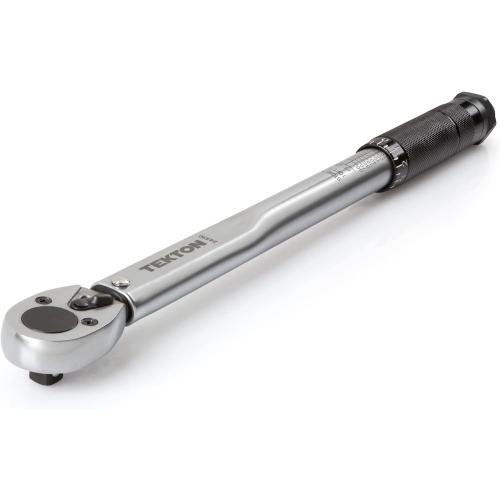 TEKTON 3/8 Inch Drive Micrometer Torque Wrench (10-80 ft.-lb.) | 24330