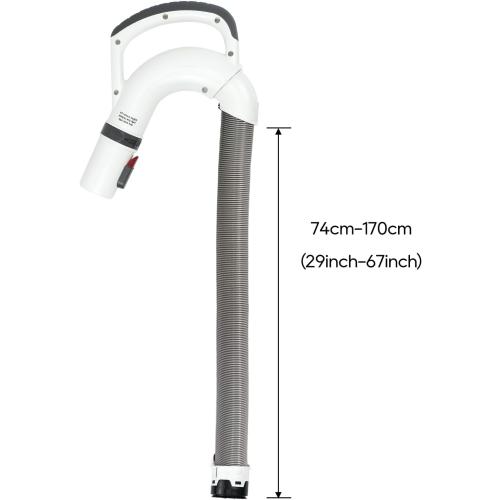 ATXKXE Upgraded Replacement Part 153FFJ Durable Vacuum Hose Handle for Shark Vacuum Replacement Rotator Lift-Away Parts Models NV356E NV355, NV356,NV357, NV358,NV370,1 Pack