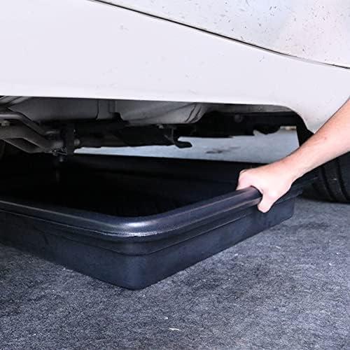 PIG Containment Tray - Rim to Rim Dimensions 52.25 L x 16.25 W x 5 H Utility Tray - Interior Bottom Dimensions 48 L x 12 W - 11.96 gal. Sump Capacity - PAK918
