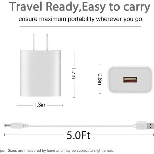 VR Headset Charger USB-C Charging Cord Compatible with Oculus Quest 2/Quest 2 Pro/Quest 1 Headset Charger Cord for Gaming PC