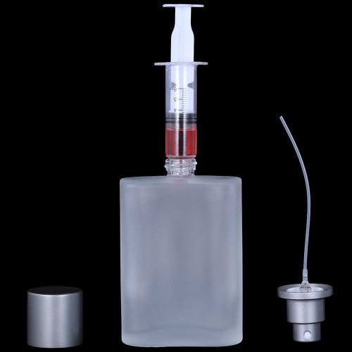 12pcs Empty Frosted Glass Spray Bottle Perfume Atomizer, Refillable Fine Mist Spray Empty Perfume Bottles