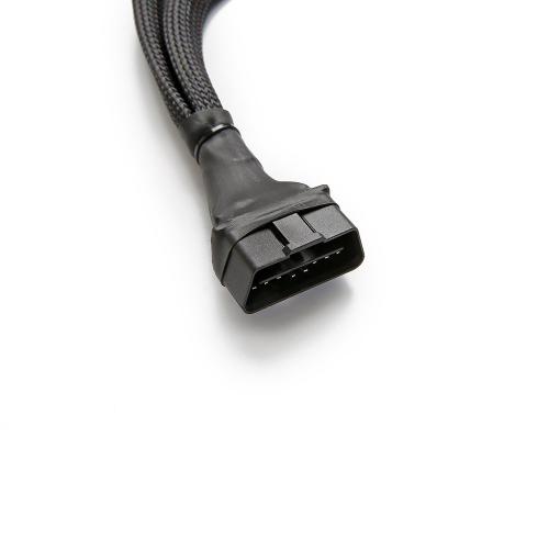 bbfly-B6 OBD2 Splitter 16 Pin OBD II Splitter Extension 1x Male and 2X Female Extension Cable Adapter (1FT/30CM) (1Pack)