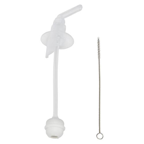 Dr. Brown's Baby's First Straw Cup Straw Replacement Kit with One Straw and One Cleaning Brush, BPA Free