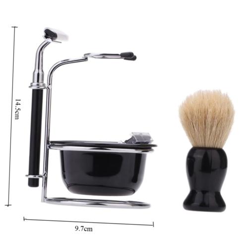 Mikinona Safety Razor Kit for Men Shaving Sets Razor Kit Shaving Brush Stand Bowl Mens Present Set