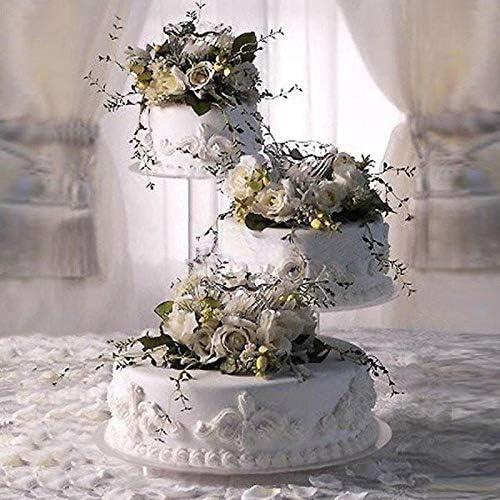 3 Tier Acrylic Wedding Cake Stand (STYLE R300)