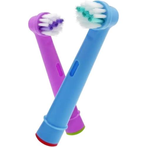 8 PCS Replacement Kids Children Tooth Brush Heads Compatible with Oral B EB-10A Pro-Health Stages Electric Toothbrush Oral Care, 3D Excel(8 Pcs)