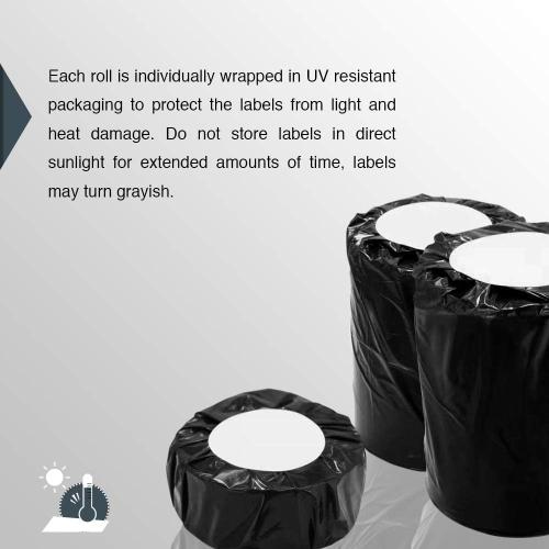 40 rolls Compatible DYMO 1744907 (4 x 6) Shipping Labels, Perforated, Compatible with DYMO Labelwriter 4XL Rollo & Zebra, NOT Fit 5XL