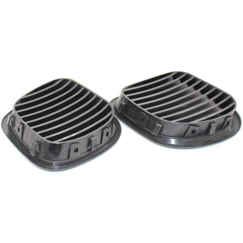 Pair for 1996-2002 BMW Z3 Convertible/Coupe 2-Door Grille, Gloss Black ABS Replacement Car Grille