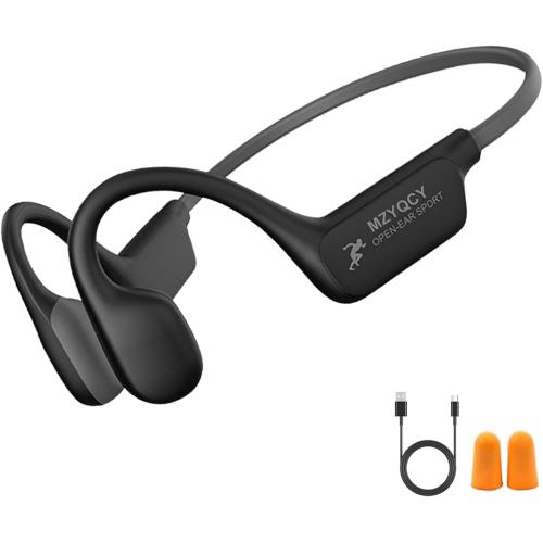 Bone Conduction Headphones, Open Ear Bluetooth 5.4 Headset with Mic