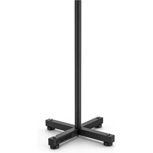 Synergee Olympic Weight Plate Rack. Stackable Weight Rack. Holds 2” Plates for Powerlifting and Olympic Weight Lifting. Gym Storage Home, Garage & Commercial