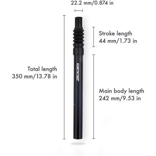 Bike Suspension Seat Post, 25.4 27.2 30.4 30.9 31.6mm, Bicycle Seatpost with Adjustable Absorber for MTB/e-Bike/BMX/Childrens Bike