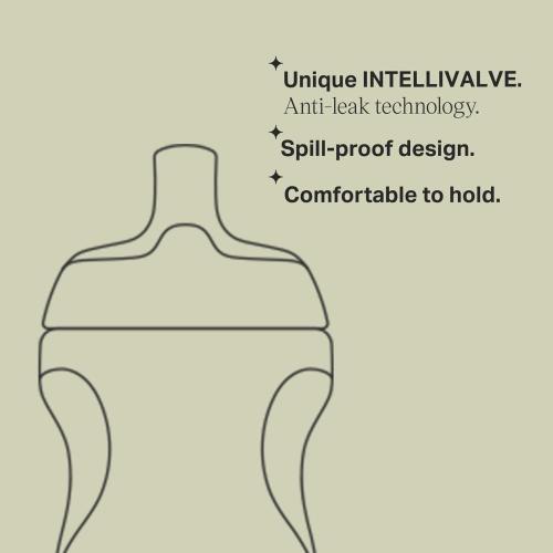 Tommee Tippee Sportee Water Bottle, for 12m , 10oz, Pack of 3 Non-Spill Sippy Cups for Toddlers, Orange, Green and Blue, with Bite-Resistant Spout, Easy-Hold and BPA Free | for 12m , Non-Spill, Sippy Cups, for Toddlers, Easy-Hold