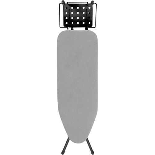 Ironing Board, 43x14 Inch Iron Board with Steam Rest, Heavy Duty Metal Frame Legs Ironing Table with Heat Resistant Cover Mat, Foldable Full Size Hanger Ironing Stand (Grey, 52 L x 14 W x 34.6 H)‼️light dirt and good condition‼️