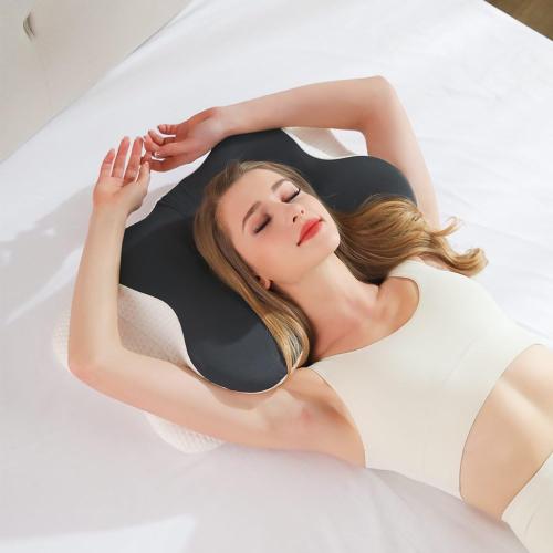 Cervical Neck Pillow for Neck Pain Relief,Side Sleeper Pillow for Sleeping,Memory Foam Neck Support Ergonomic Pillow for Back Stomach Sleepers