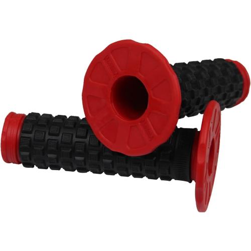 Motorcycle Grips 7/8 Dirt Bike Grips Pillow Top Anti-Slip Advanced Rubber Grips for CR CRF
