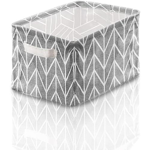 Dark Grey ReNext Storage Bins, Foldable Colors Storage Bin Closet Toy Box Container Organizer Fabric Basket