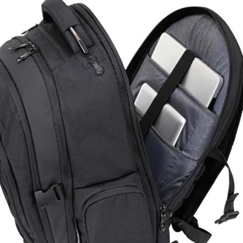 19-Inch Laptop Backpack, Multi-Pocket Travel Backpack with Large Capacity, Water-Resistant Computer Bag for Work, School, Business, and Carry-On Travel