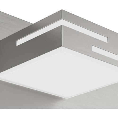 LED Modern Bathroom Vanity Light Fixtures, Dimmable Brushed Nickel Vanity Lights for Bathroom Lighting Fixtures Over Mirror, with 360° Rotatable Acrylic Heads 4-Light 28-inch (Cool White 6000K)