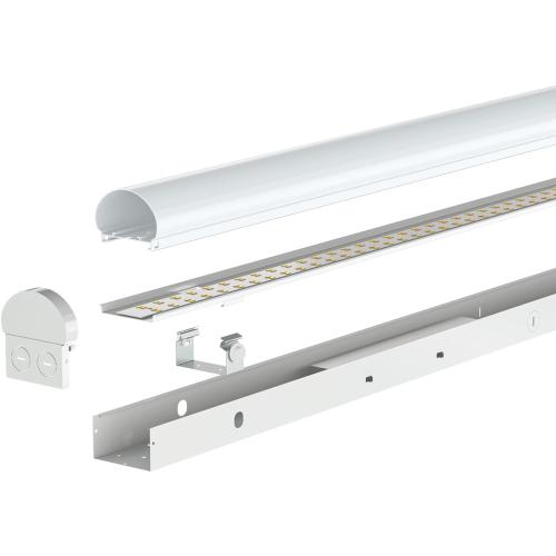 4FT LED Linear Lights Fixture, ETL Listed 5 Power(30W-70W)& 6CCT(3000K-6500K) All in 1, 4 Foot Shop Light, Up to 10500 LM Super Bright, LED Fluorescent Light for Workshop 4FT, DLC(4 PCS)