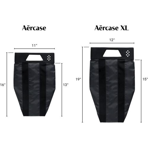 Salt Aērcase Smell Proof Cleat Bag – Regular Size - Athletic Soccer & Golf Shoe Bag for Smelly Cleats & Gym Shoes- Durable, Water-Resistant, & Easy to Clean
