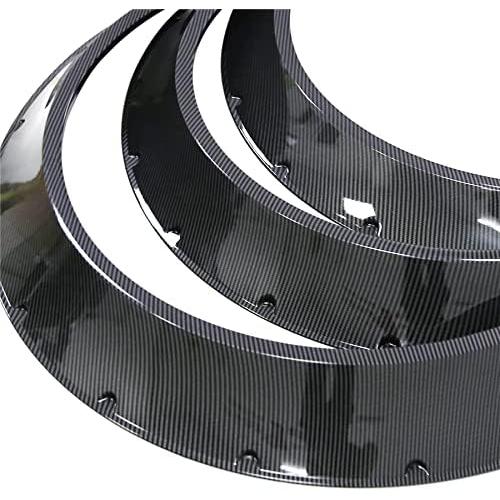 4Pcs 840mm Carbon Fiber Color Car Fender Flares Extra Wide Body Wheel Arches