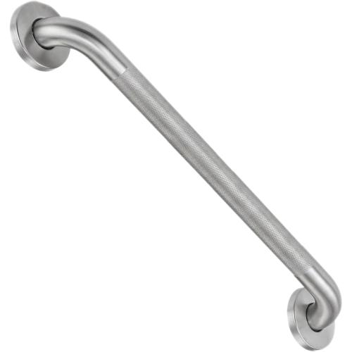 Grab Bars for Shower 24 Inch Bathroom Safety Bars for Seniors | 1.25'' Diameter; Heavy Duty 304 Stainless Steel; Non-Slip Knurled Grip; Brushed Nickel Metal; Wall Mounted; 500lbs Capacity