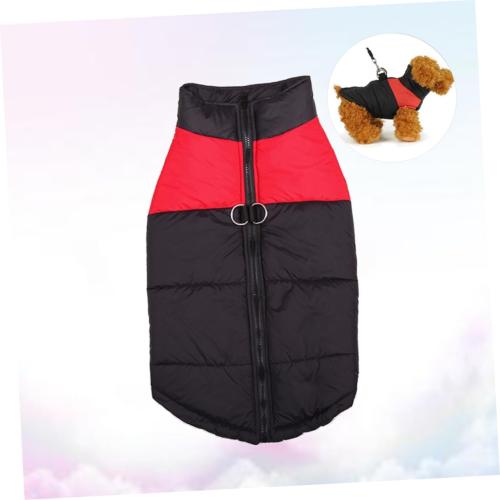 Dog Ski Vest for Winter Warm Padded Coat for Small and Large Dogs Cozy Winter Easy and Off for Cold Weather Activities