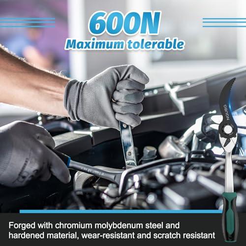 Pry bar wrench adapter，Half Shaft Removal Car Repairing Tools ，Half Shaft Removal Tool ，High quality Crowbar Adapter，2025 Upgraded version1/2pry bar wrench adaptor head，Ratchet pry bar attachment (2)